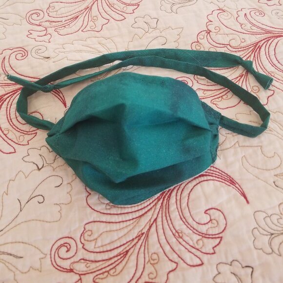 Kid Size Mask w/ Silver & Copper Filters- Green Sp - Picture 6 of 7